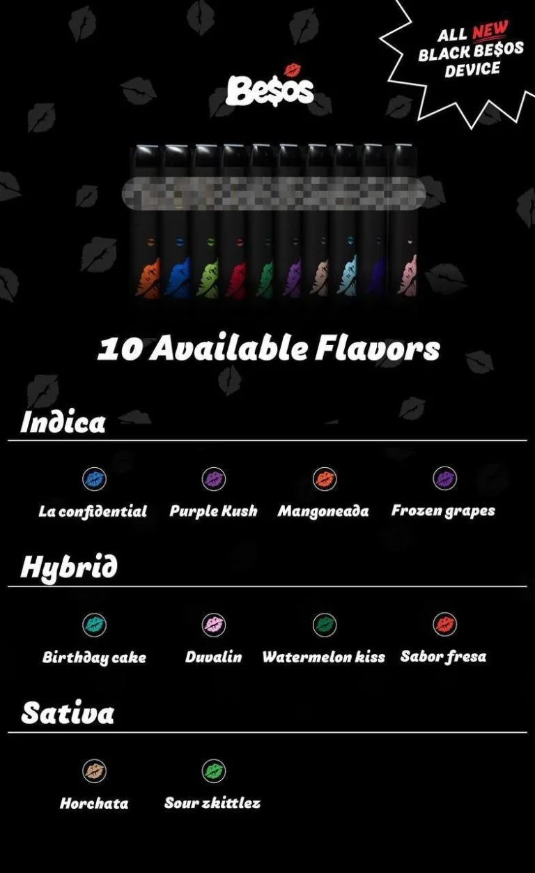 Besos Disposable, Besos dispo, besos 2g disposable, buy besos disposable